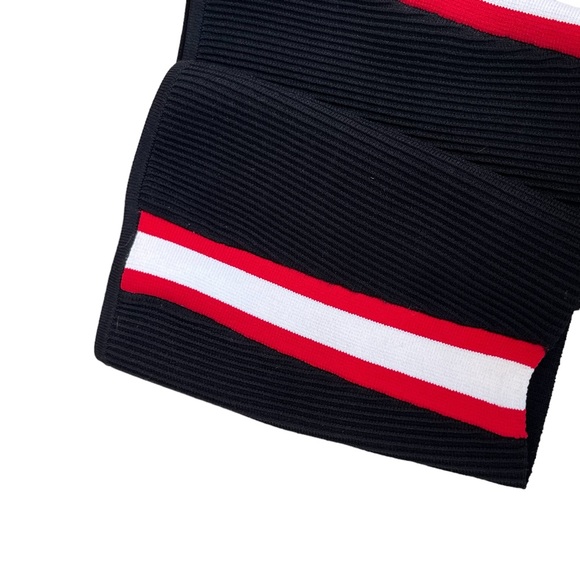 Babaton Ribbed Tube Top Crop Size XS Red And White Stripe EUC - Picture 5 of 6